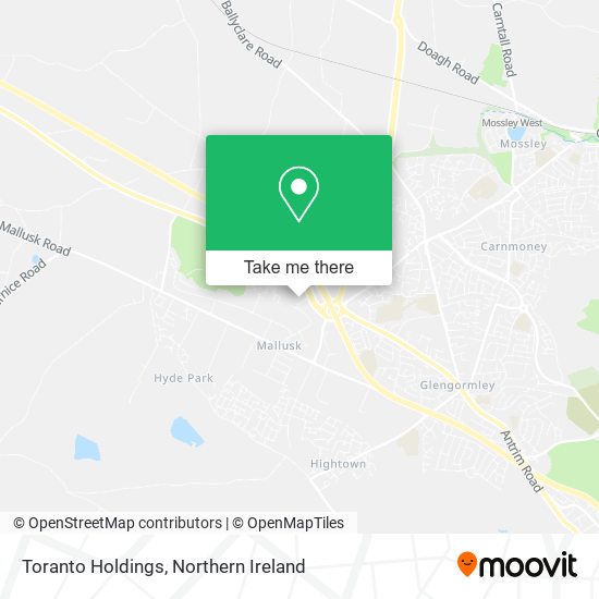 Toranto Holdings map