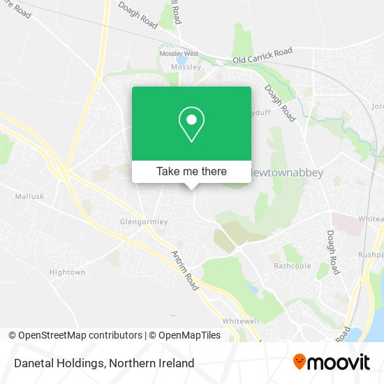 Danetal Holdings map