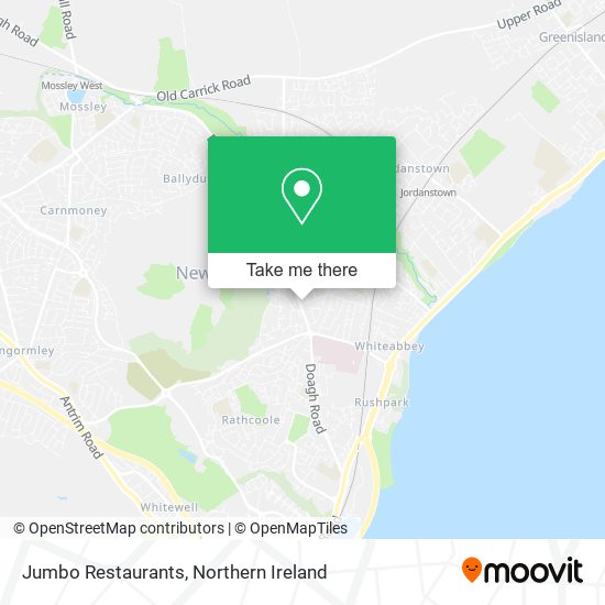 Jumbo Restaurants map
