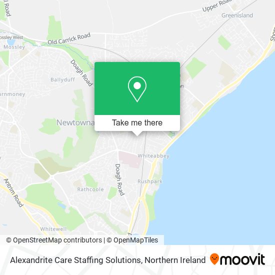 Alexandrite Care Staffing Solutions map