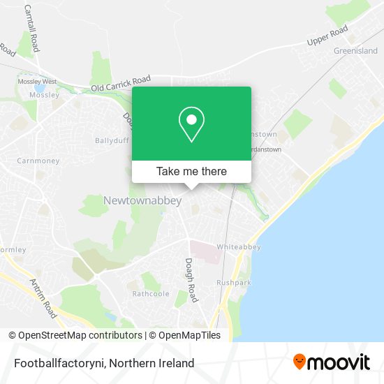 Footballfactoryni map