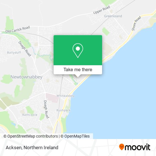 Acksen map