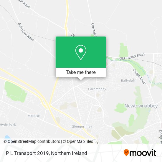 P L Transport 2019 map