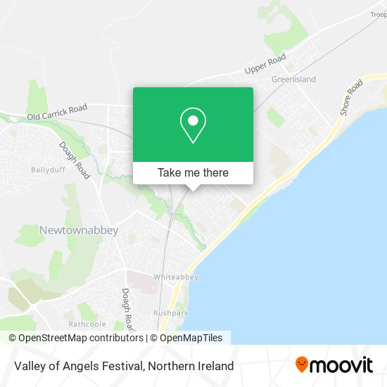 Valley of Angels Festival map