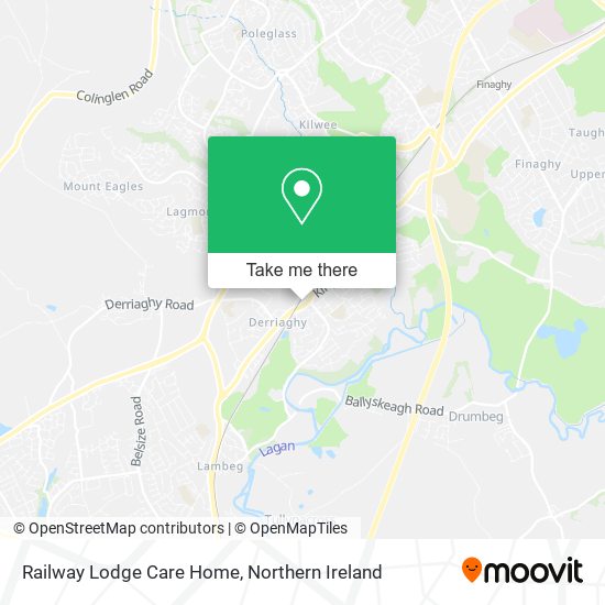 Railway Lodge Care Home map
