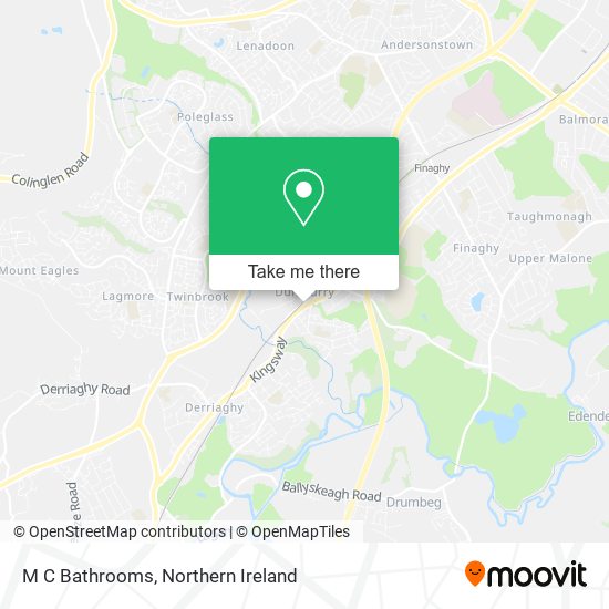 M C Bathrooms map