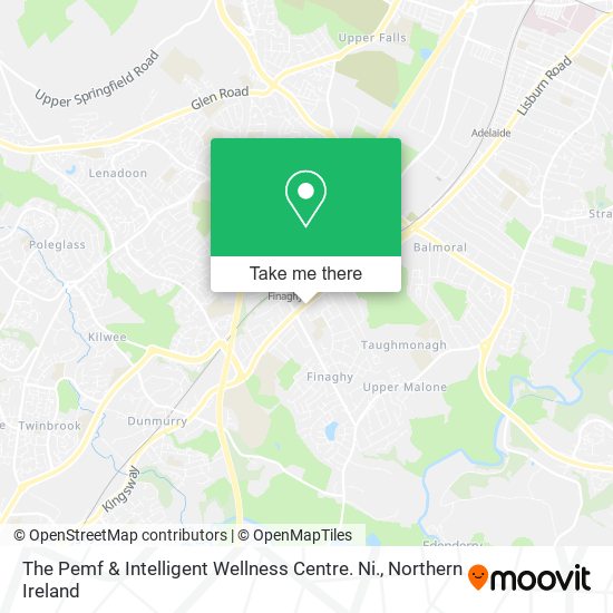 The Pemf & Intelligent Wellness Centre. Ni. map