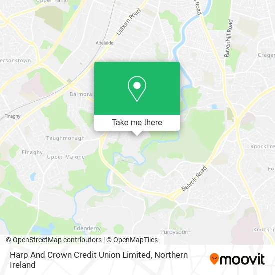 Harp And Crown Credit Union Limited map