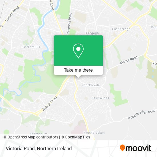 Victoria Road map