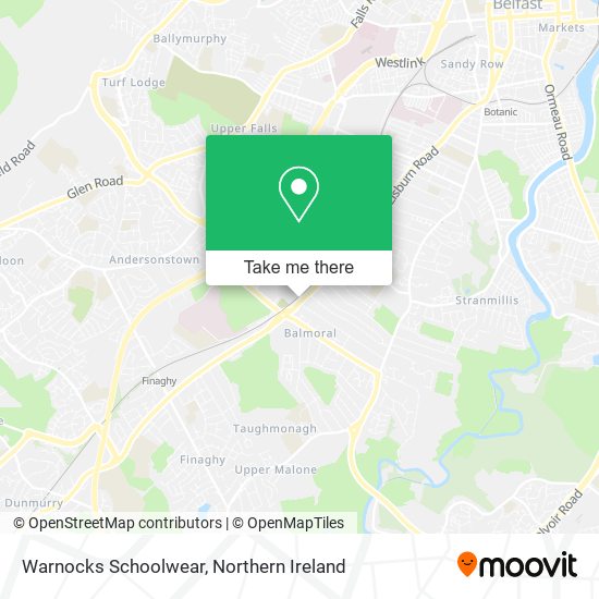 Warnocks Schoolwear map