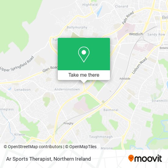 Ar Sports Therapist map