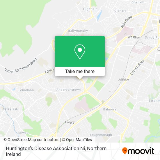 Huntington's Disease Association Ni map