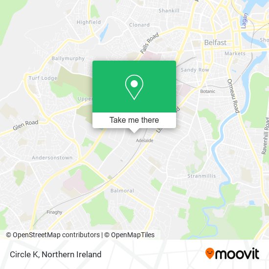 Circle K map