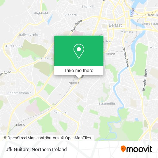 Jfk Guitars map