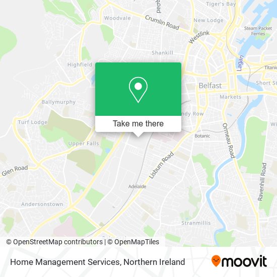 Home Management Services map