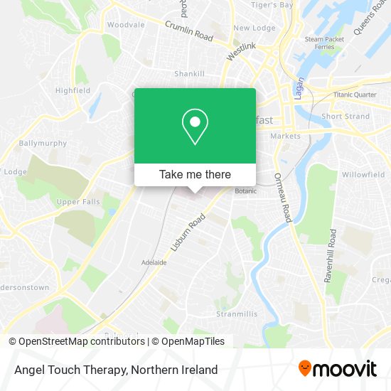 Angel Touch Therapy map