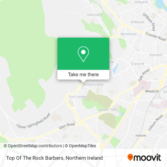 Top Of The Rock Barbers map