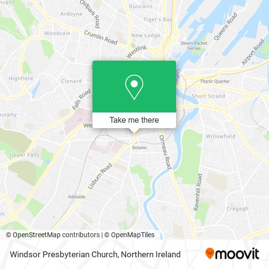 Windsor Presbyterian Church map