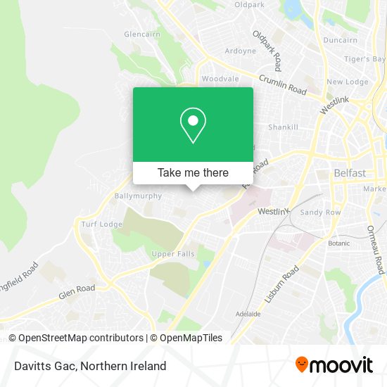 Davitts Gac map