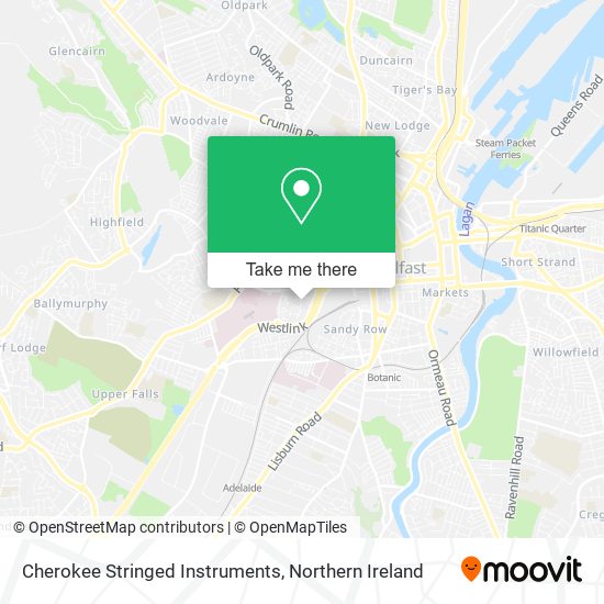 Cherokee Stringed Instruments map