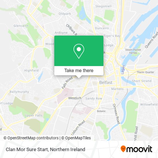 Clan Mor Sure Start map