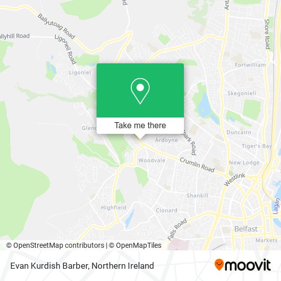 Evan Kurdish Barber map