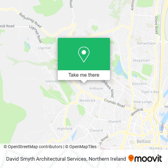 David Smyth Architectural Services map