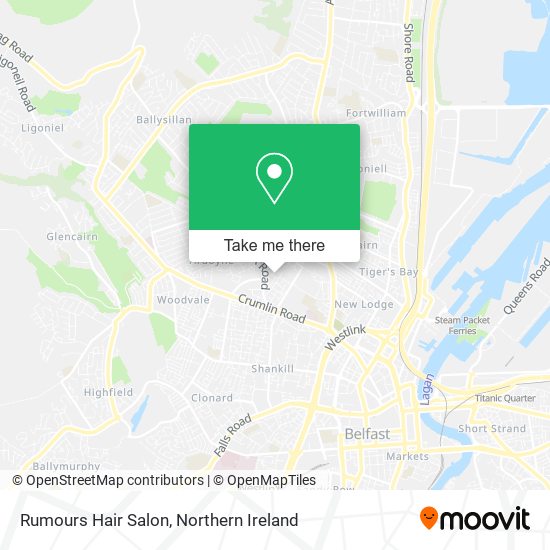 Rumours Hair Salon map