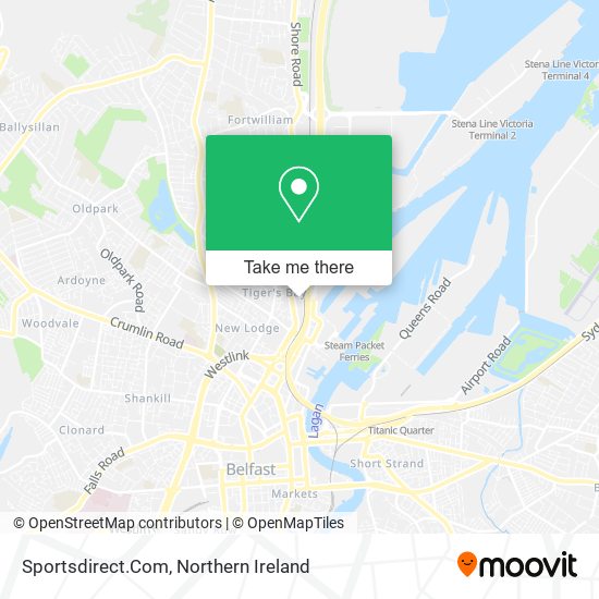 Sportsdirect.Com map