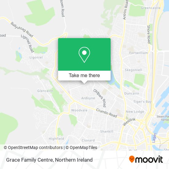 Grace Family Centre map
