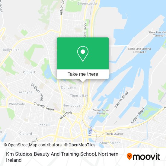 Km Studios Beauty And Training School map