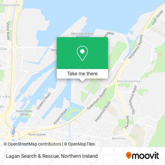 Lagan Search & Rescue map