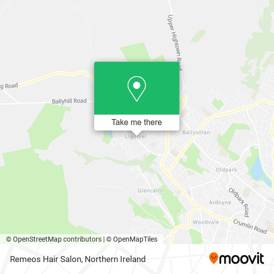 Remeos Hair Salon map