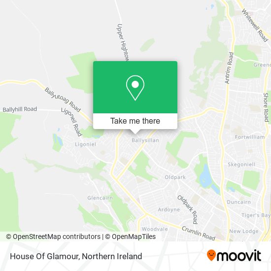 House Of Glamour map