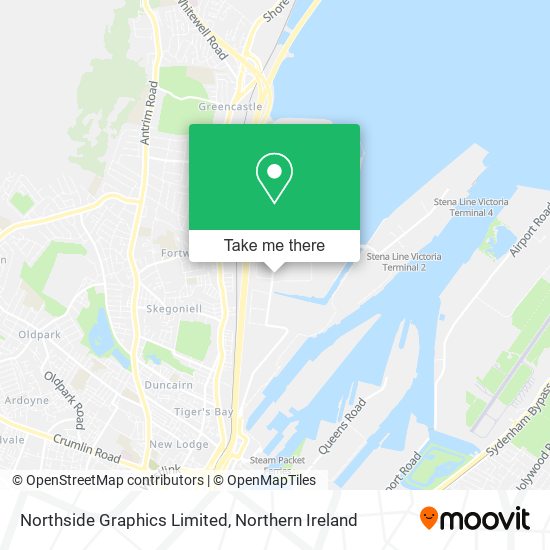 Northside Graphics Limited map