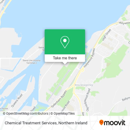 Chemical Treatment Services map
