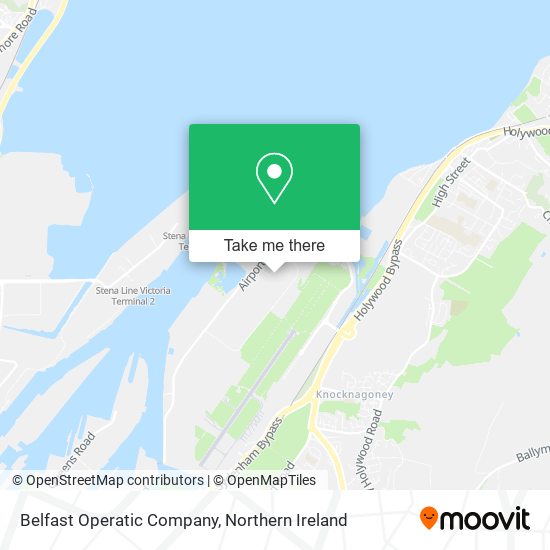 Belfast Operatic Company map
