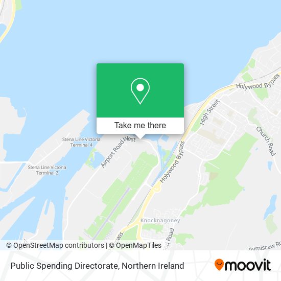 Public Spending Directorate map