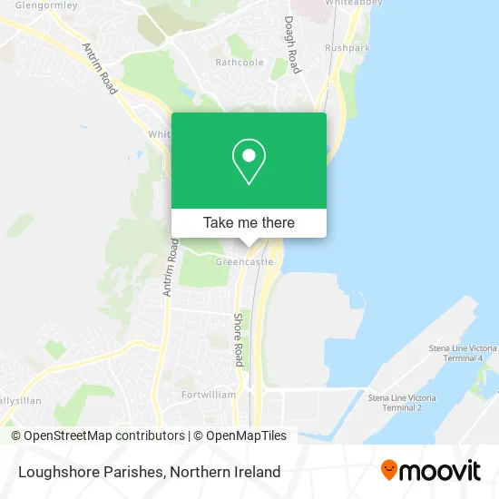 Loughshore Parishes map