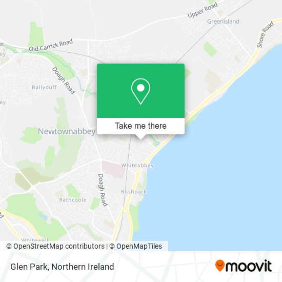 Glen Park map