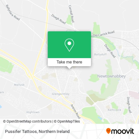 Pussifer Tattoos map