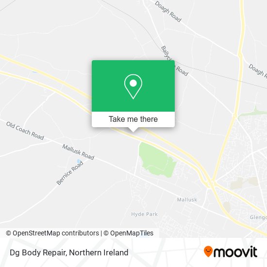Dg Body Repair map