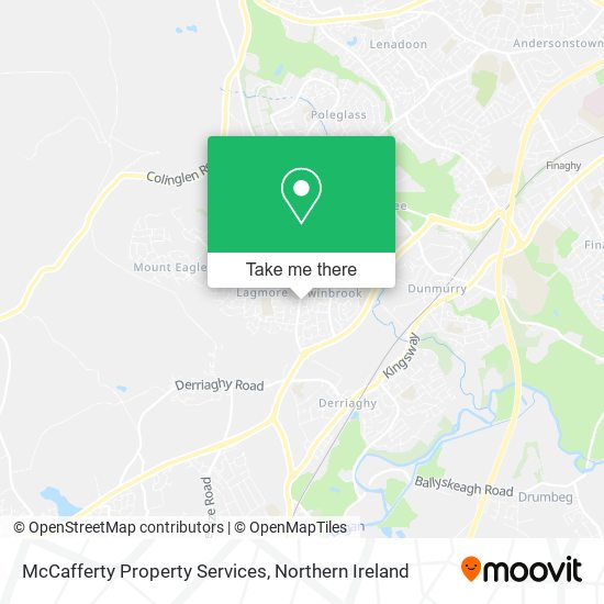 McCafferty Property Services map