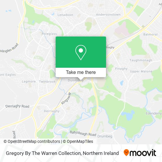 Gregory By The Warren Collection map