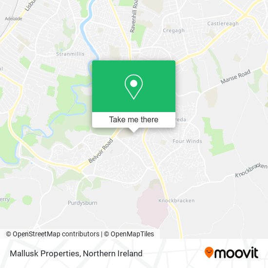 Mallusk Properties map