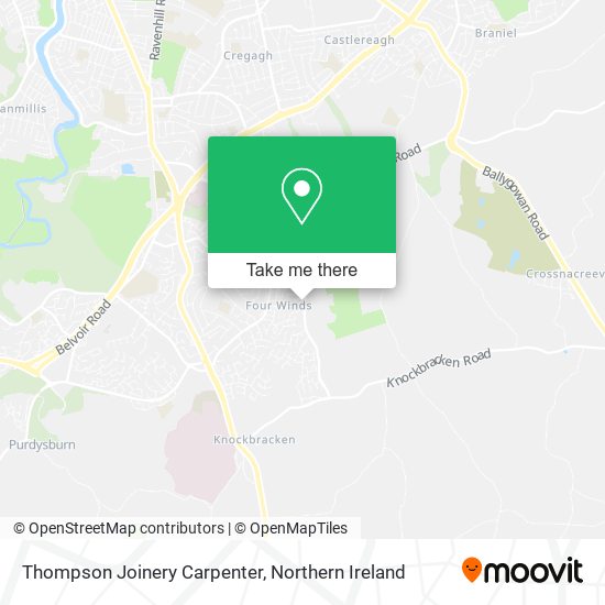Thompson Joinery Carpenter map