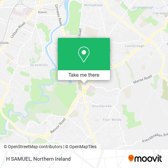 H SAMUEL map