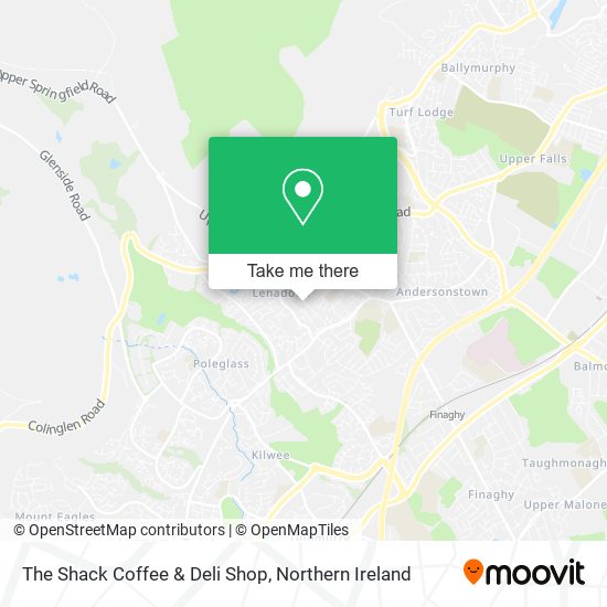 The Shack Coffee & Deli Shop map