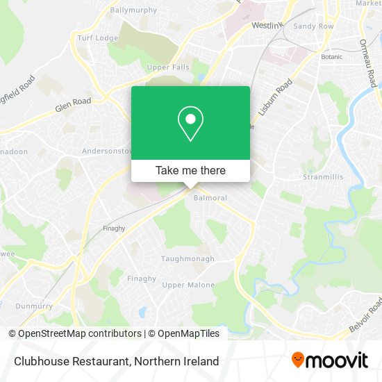 Clubhouse Restaurant map