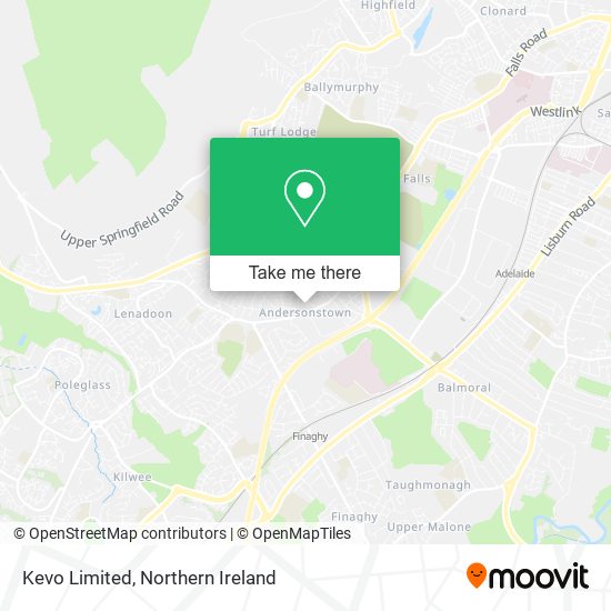 Kevo Limited map